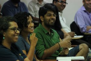 Participants in a workshop on science education at IISc (Photo: Karthik Ramaswamy)